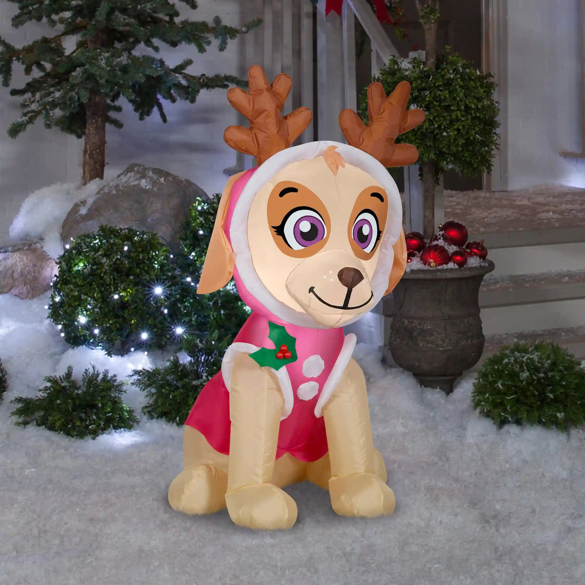 3.5 ft. Inflatable Skye from Paw Patrol with LED Lights, Plug-In