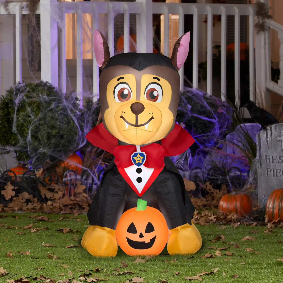 38 in. Halloween Chase from Paw Patrol Inflatable Decoration, Plug-In