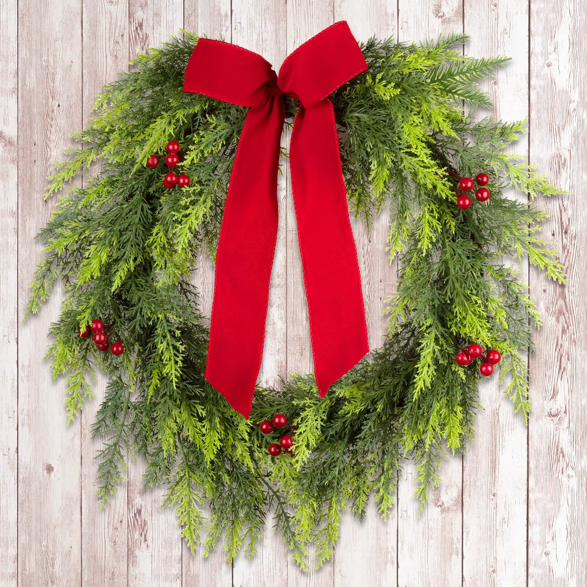 24 in. Christmas Classic Wreath