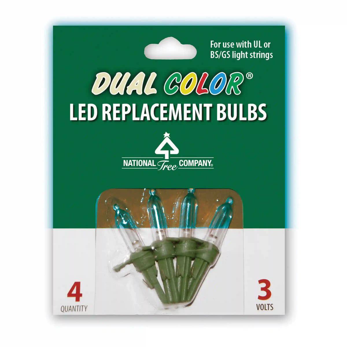 Replacement Dual Color LED Bulbs in Bag