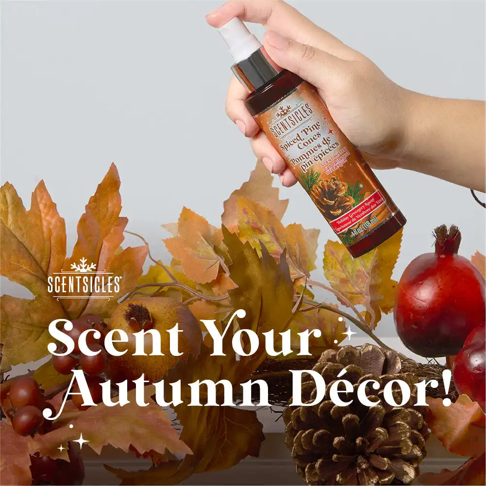 Scentsicles, Scent Mister, 1 Into the Vanilla Woods/1 Autumn 'n Apples/ 1 Spiced Pine Cones- 3 pack