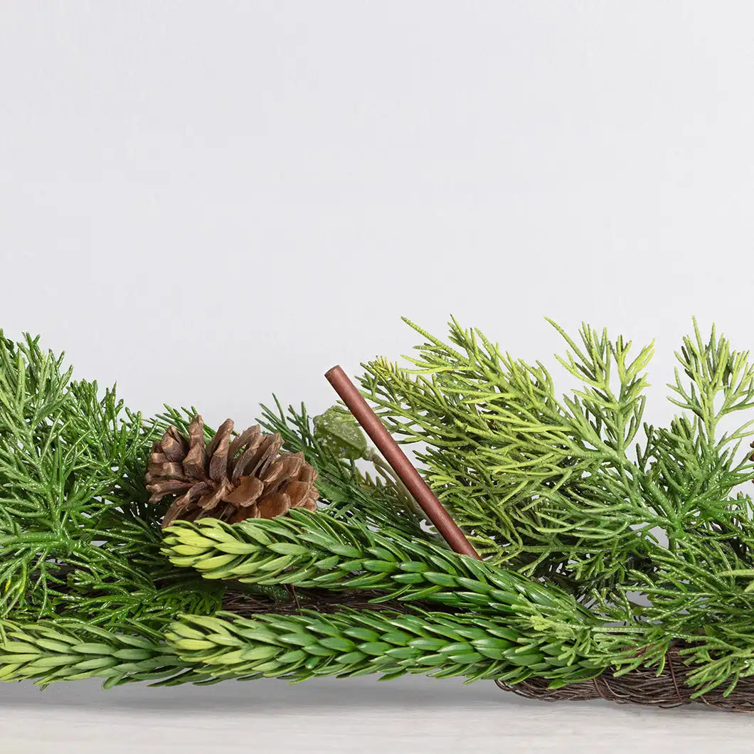 Scented Ornaments, 2-Pack- 6ct Bottle, 2 Dashes of Cinnamon, Fragrance-Infused Paper Sticks
