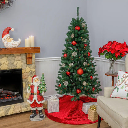 6 ft. Acacia Tree with Multicolor Lights, Plug-In