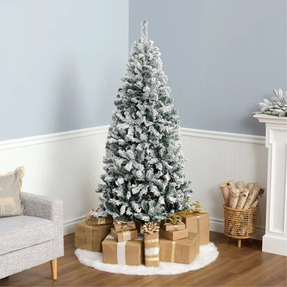 6 ft. Acacia Flocked Tree