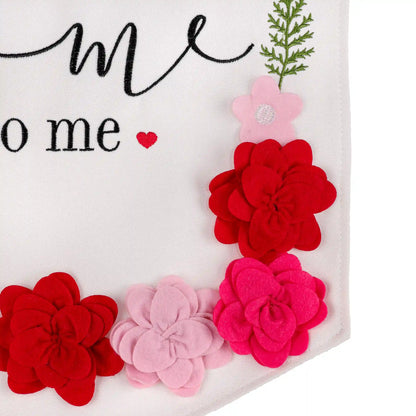 18.5 in. Valentine's 'You Feel Like Home' Banner