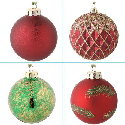 20-Piece Christmas Tree Ornament Set, Rural Homestead Collection