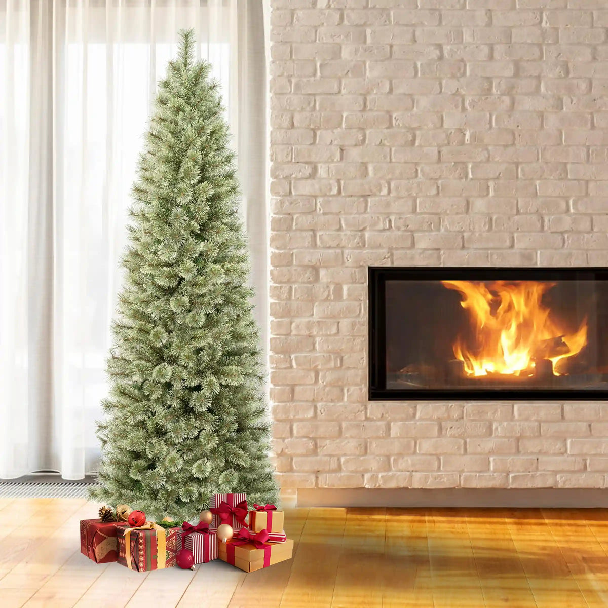 7.5 ft. Arcadia Pine Cashmere Slim Tree