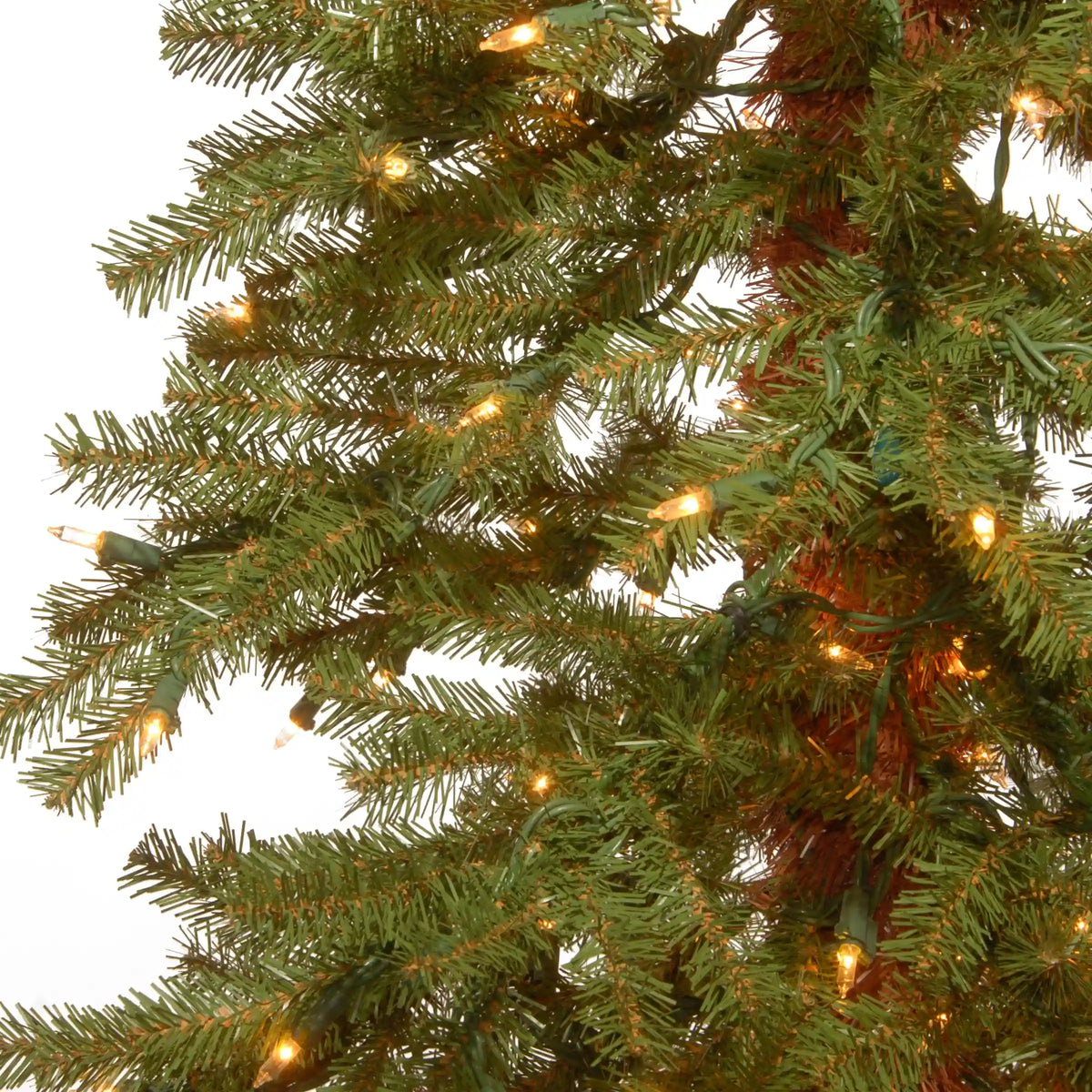 6 ft. Pre-Lit Hickory Cedar Tree with Clear Lights, Plug-In