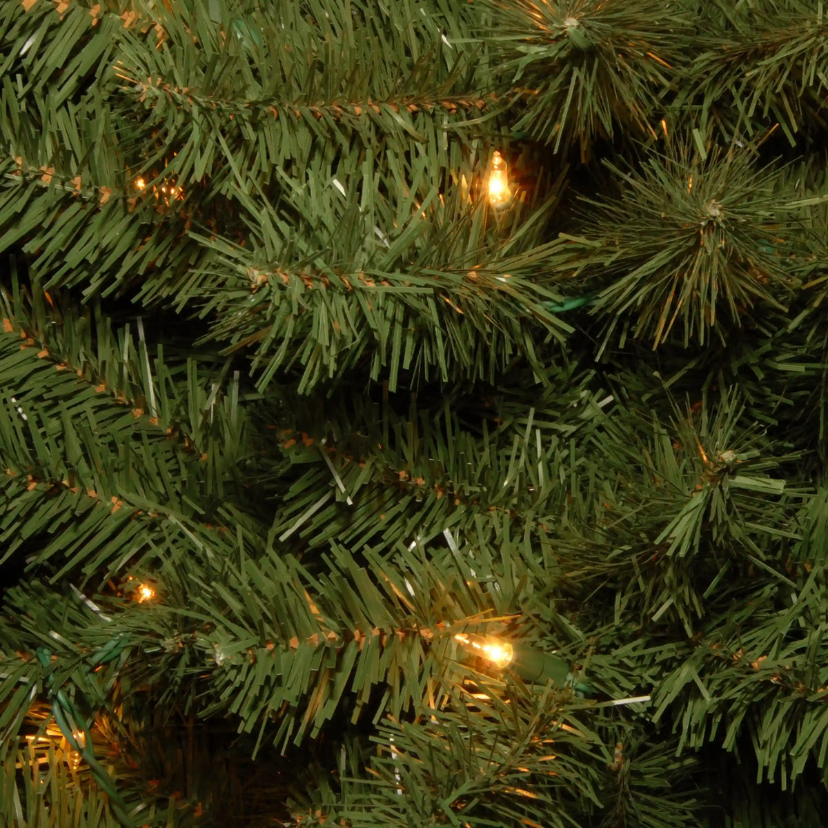 4 ft. Pre-Lit Canadian Fir Tree with Clear Lights, Plug-In