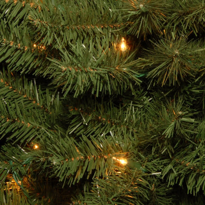 4 ft. Pre-Lit Canadian Fir Tree with Clear Lights, Plug-In
