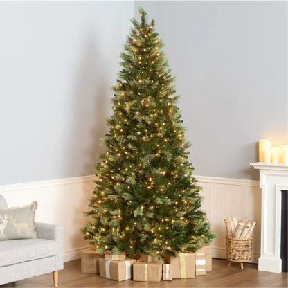 9 ft. Pre-Lit Charleston Pine Tree with Clear Lights