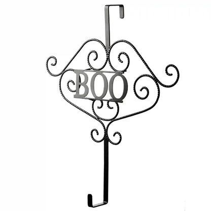 17 in. Halloween Boo Wreath Hange