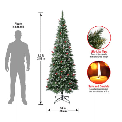 7.5 ft. Cullen Slim Tree