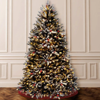 7 ft. Pre-Lit Dunhill Fir Tree with 700 Clear Lights, Plug-In