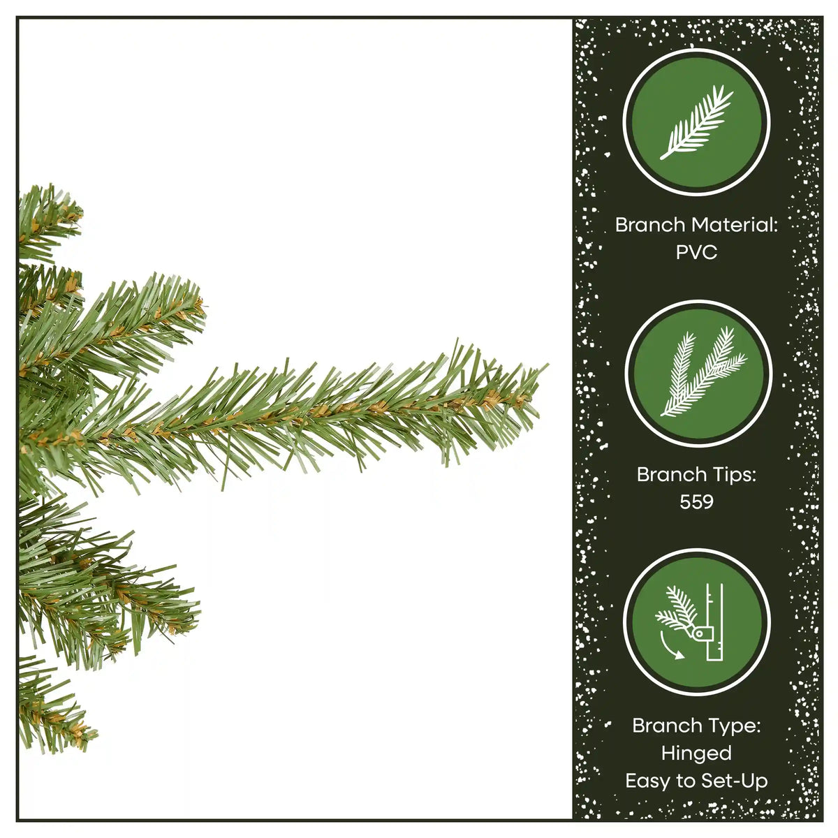 4 ft. Dunhill Fir Hinged Tree