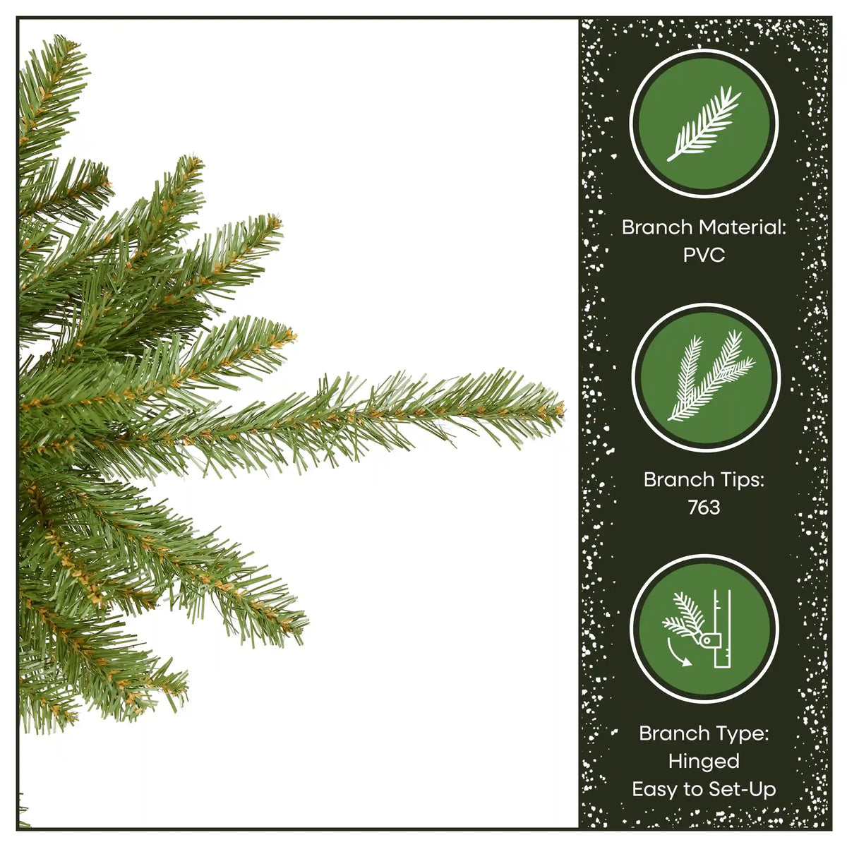 4.5 ft. Dunhill Fir Hinged Tree