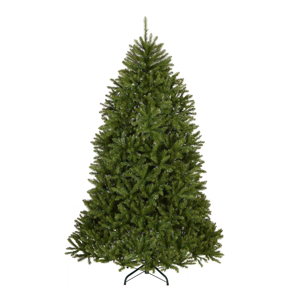 6.5 ft. Pre-Lit Dunhill Fir Hinged Tree with Multicolor Lights, Plug-In