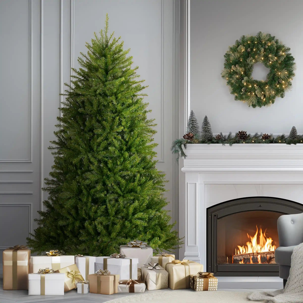 6.5 ft. Dunhill Fir Full Tree