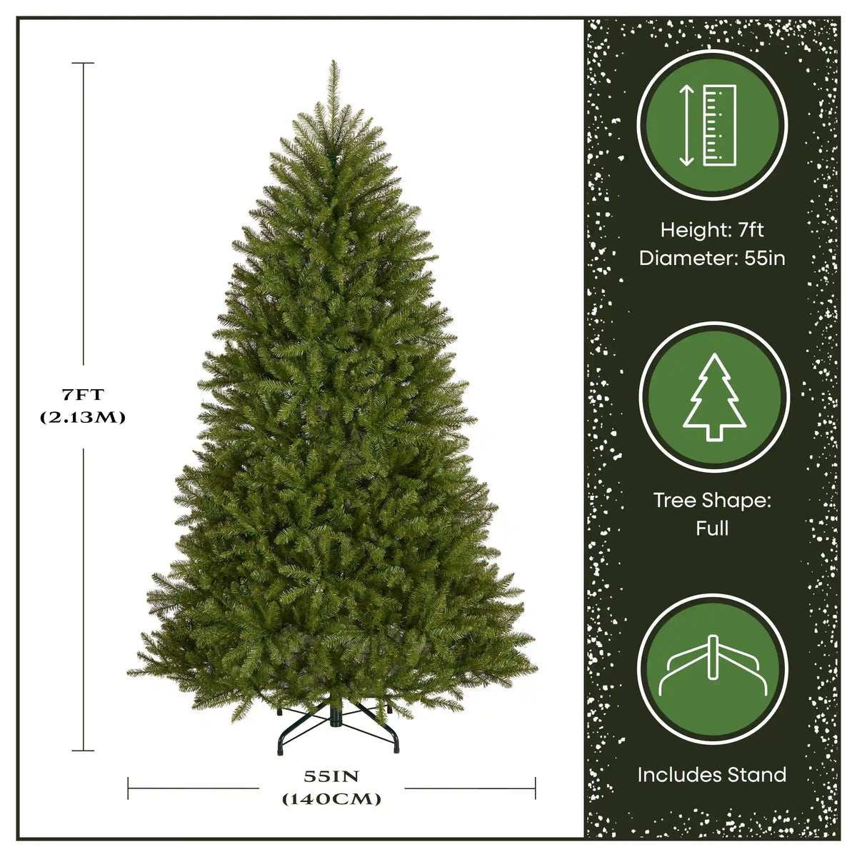 7 ft. Dunhill Fir Full Tree
