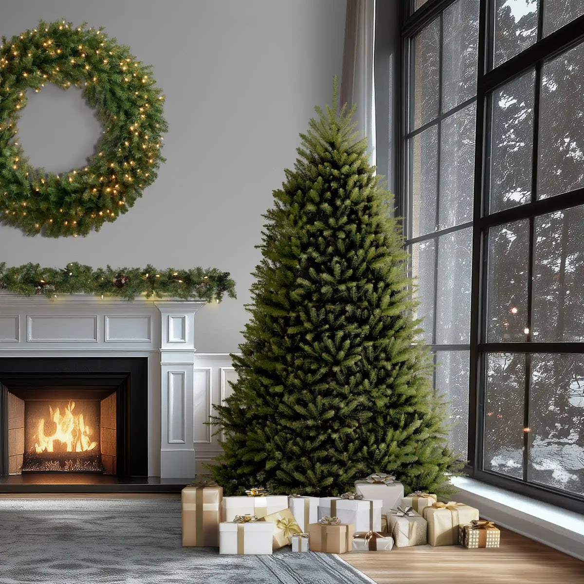 9 ft. Dunhill Fir Full Tree
