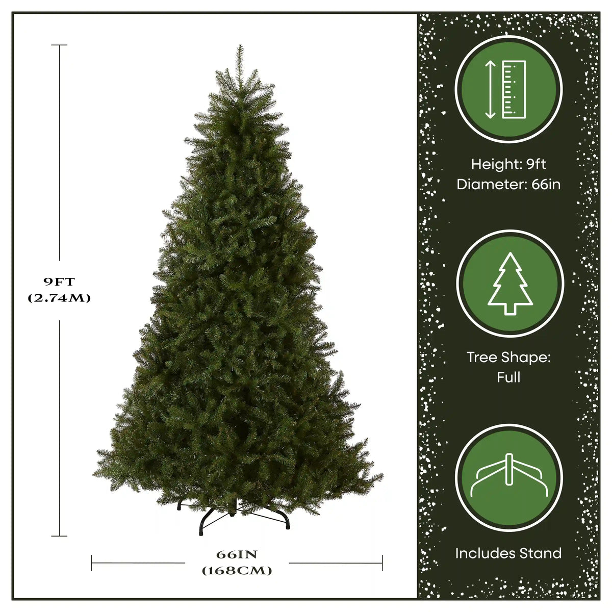 9 ft. Dunhill Fir Full Tree