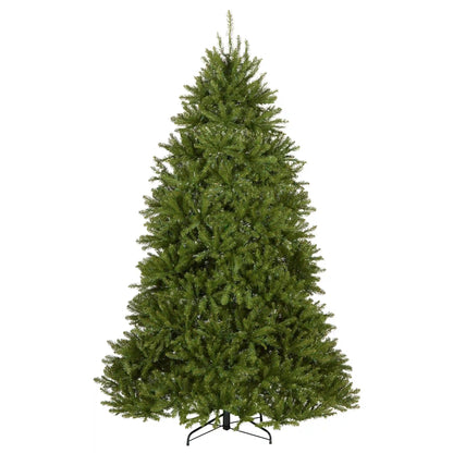 7.5 ft. Pre-Lit Dunhill Fir Hinged Tree with PowerConnect Clear Lights, Plug-In