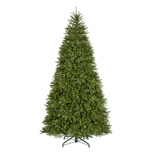 10 ft.Pre-Lit Dunhill Fir Hinged Tree with PowerConnect Dual Color LED Lights, Plug-In