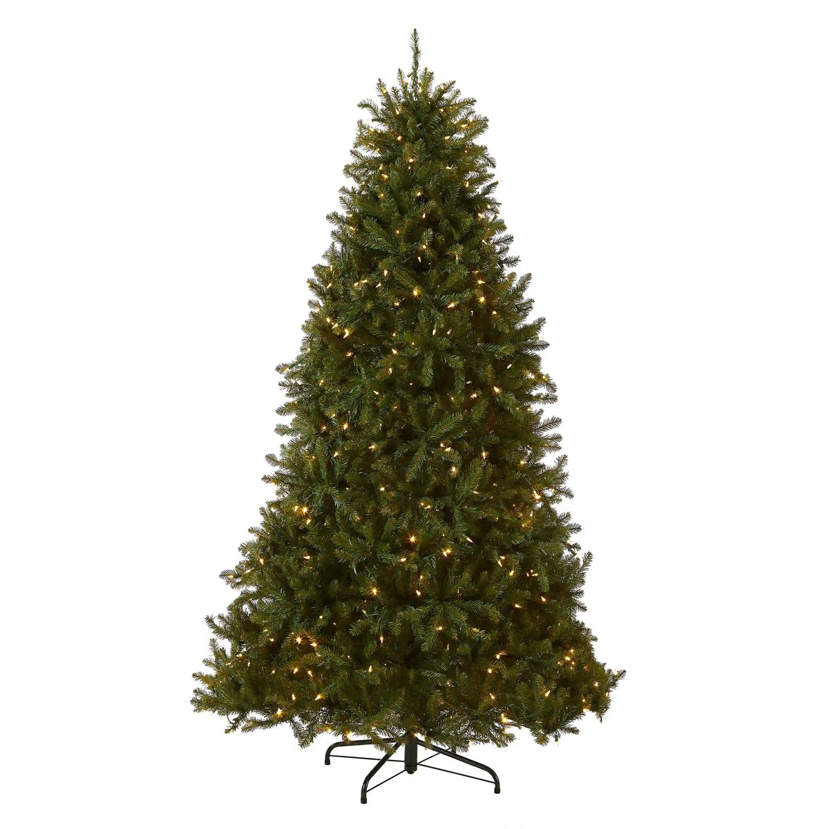 6.5 ft. Pre-Lit Dunhill Fir with PowerConnect Dual Color LED Lights, Plug-In