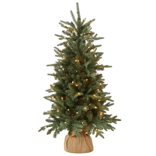 4 ft. Pre-Lit Everyday Collection Tree with Clear Lights, Plug-In