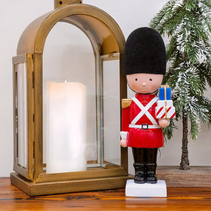 11 in. Christmas Soldier with Gifts