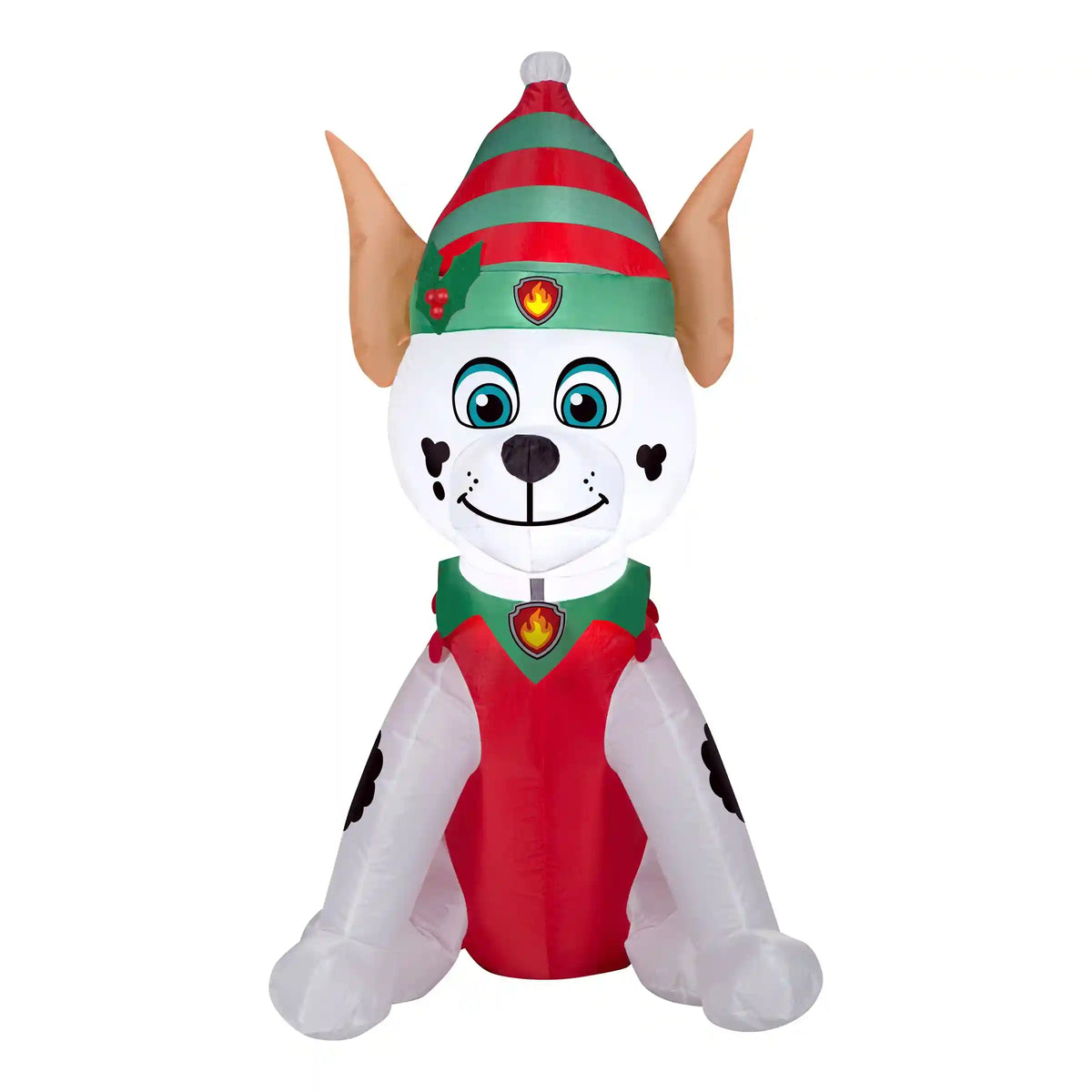 3.5 ft. Inflatable Elf Paw Patrol Marshall Dalmatian with LED Lights, Plug-In