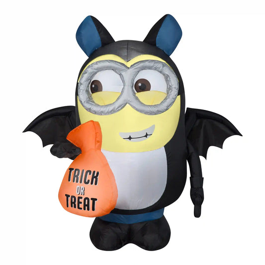 42 in. Halloween Dave in Bat Costume Airblown Inflatable Decoration, Plug-In