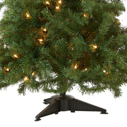 4 ft. Pre-Lit Kincaid Spruce Tree with Clear Lights, Plug-In