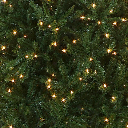 10 ft. Pre-Lit Kingswood Fir Pencil Slim Tree with Clear Lights, Plug-In