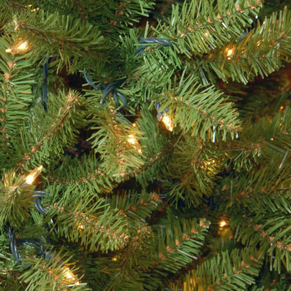 14 ft. Pre-Lit Kingswood Fir Pencil Tree with Clear Lights, Plug-In