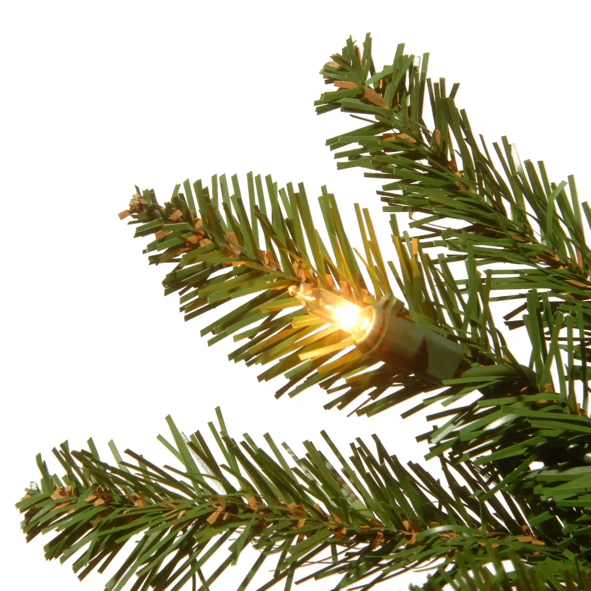 7.5 ft. Pre-Lit Kingswood Fir Pencil Tree with Clear Lights, Plug-In