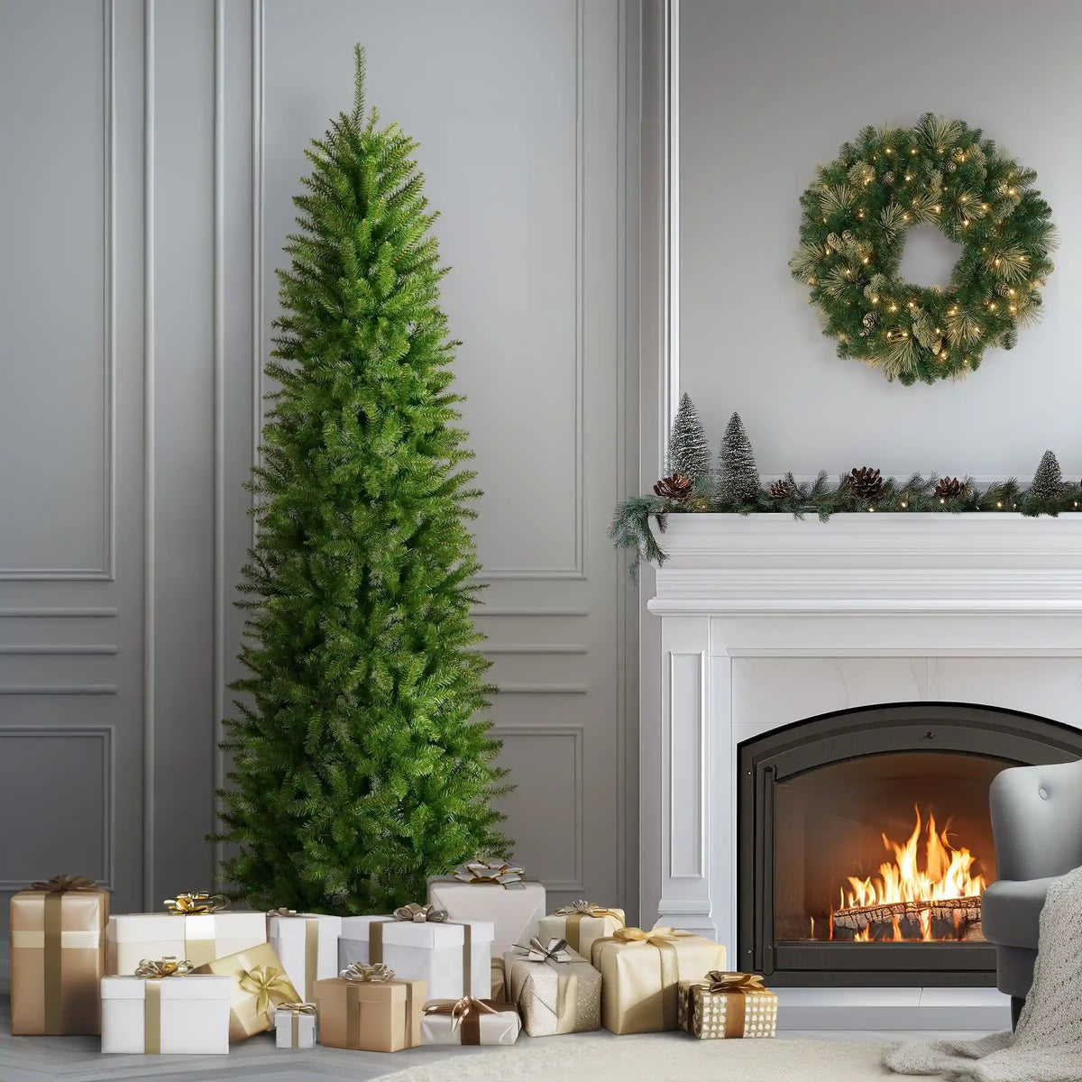 7.5 ft. Kingswood Fir Slim Tree