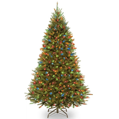 7.5 ft. Pre-Lit Kingswood Fir Tree with PowerConnect Dual Color LED Lights, Plug-In
