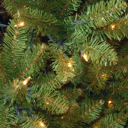 7.5 ft. Pre-Lit Kingswood Fir Tree with PowerConnect Dual Color LED Lights, Plug-In