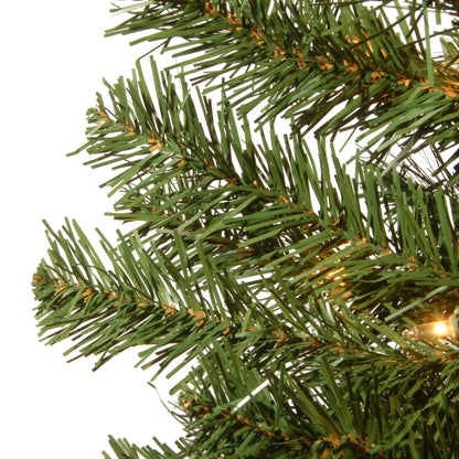 4 ft. Pre-Lit Montclair Spruce Tree with Clear Lights, Plug-In