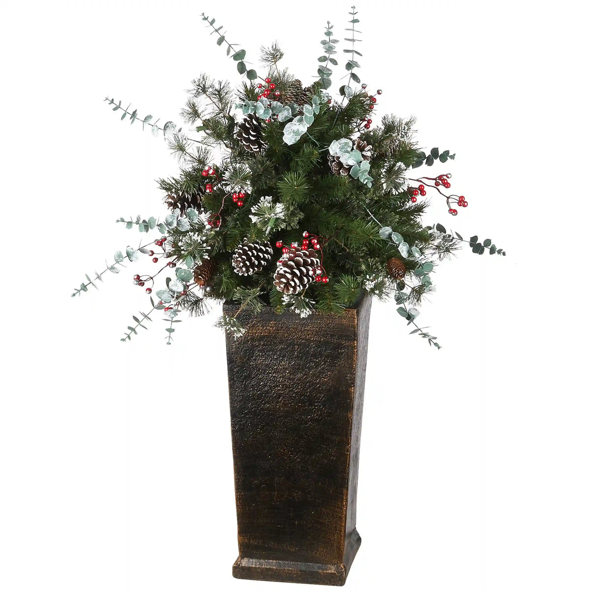 3 ft. Pre-Lit Meadow Basin Tree with LED Lights