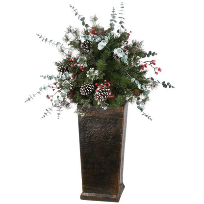 3 ft. Pre-Lit Meadow Basin Tree with LED Lights