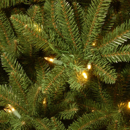 7.5 ft. Pre-Lit Natural Fraser Fir Tree with Clear Lights, Plug-In