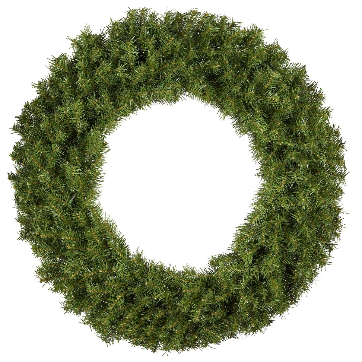 36 in. Pre-Lit Norwood Fir Wreath with Clear Lights, Plug-In