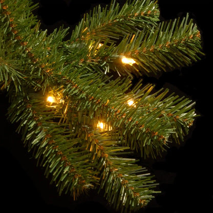 10 ft. Pre-Lit North Valley Spruce Tree  with Clear Lights, Plug-In