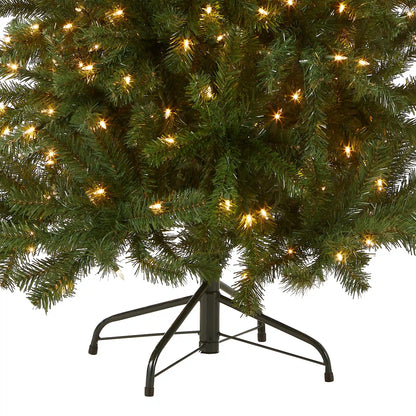 5 ft. Pre-Lit North Valley Spruce Tree with Clear Lights, Plug-In