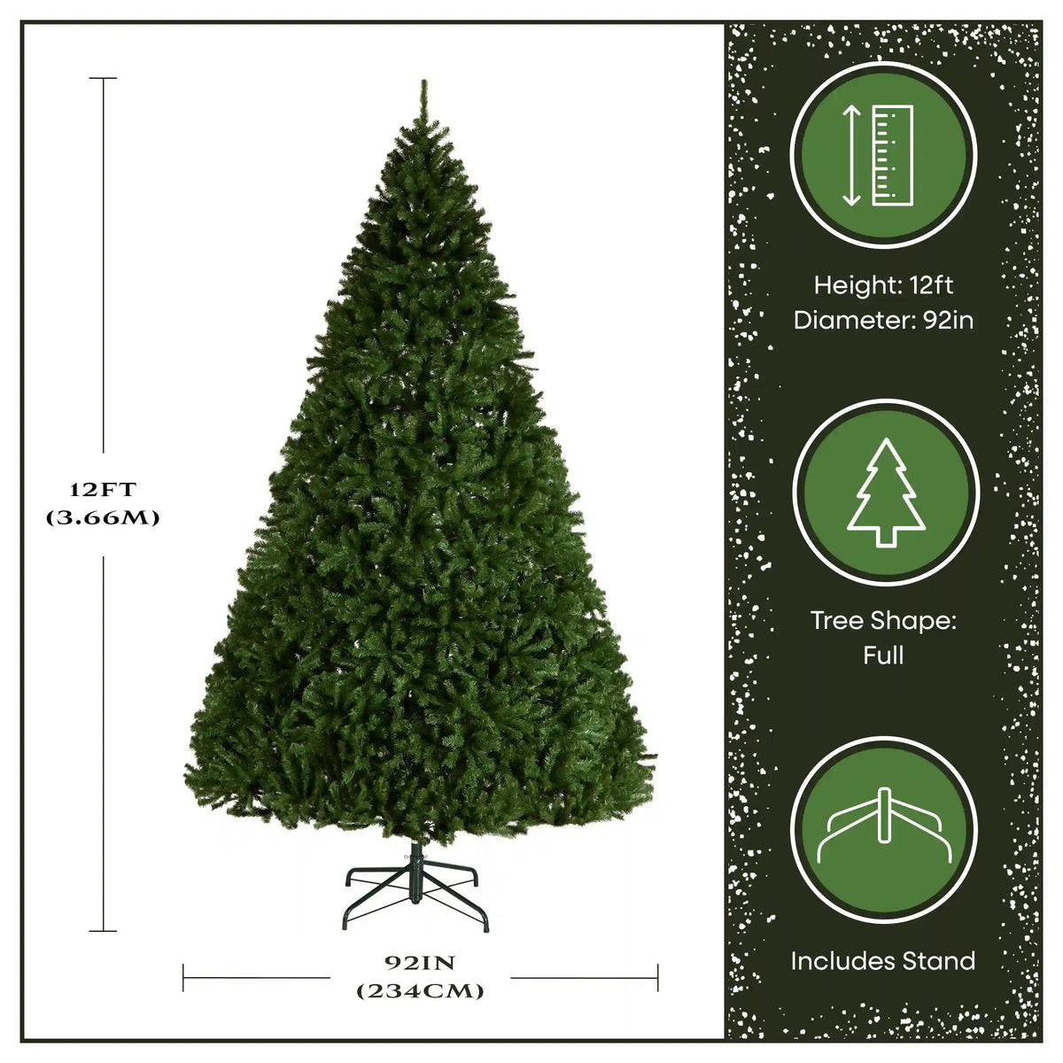 12 ft. North Valley Spruce Full Tree