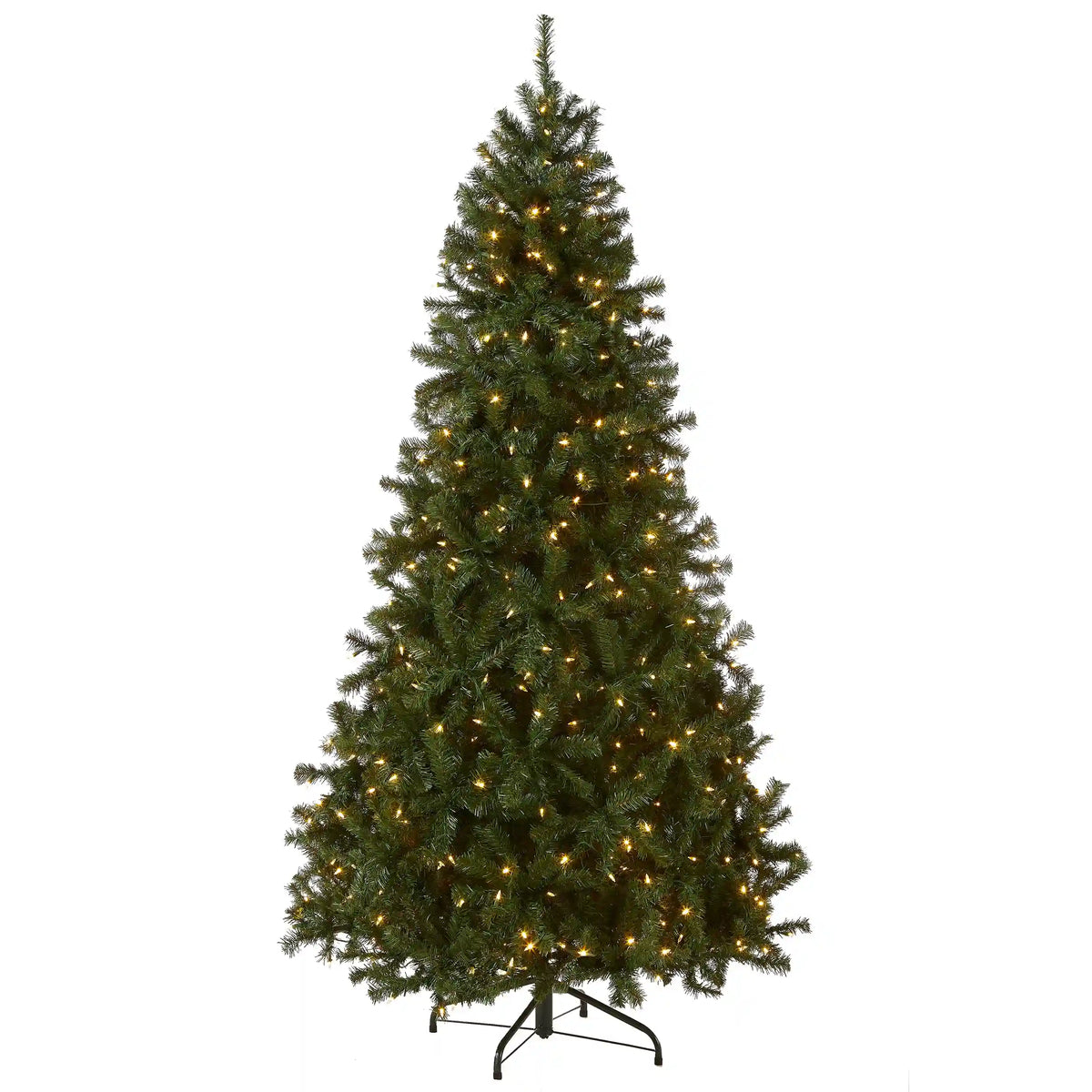 7.5 ft. Pre-Lit North Valley Spruce Tree with PowerConnect Dual Color LED Lights, Plug-In