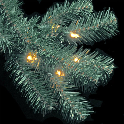 4.5 ft. Pre-Lit North Valley Blue Spruce Tree with Clear Lights, Plug-In