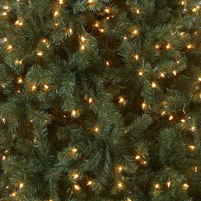 6.5 ft. Pre-Lit North Valley Spruce Blue Tree with Clear Lights, Plug-In